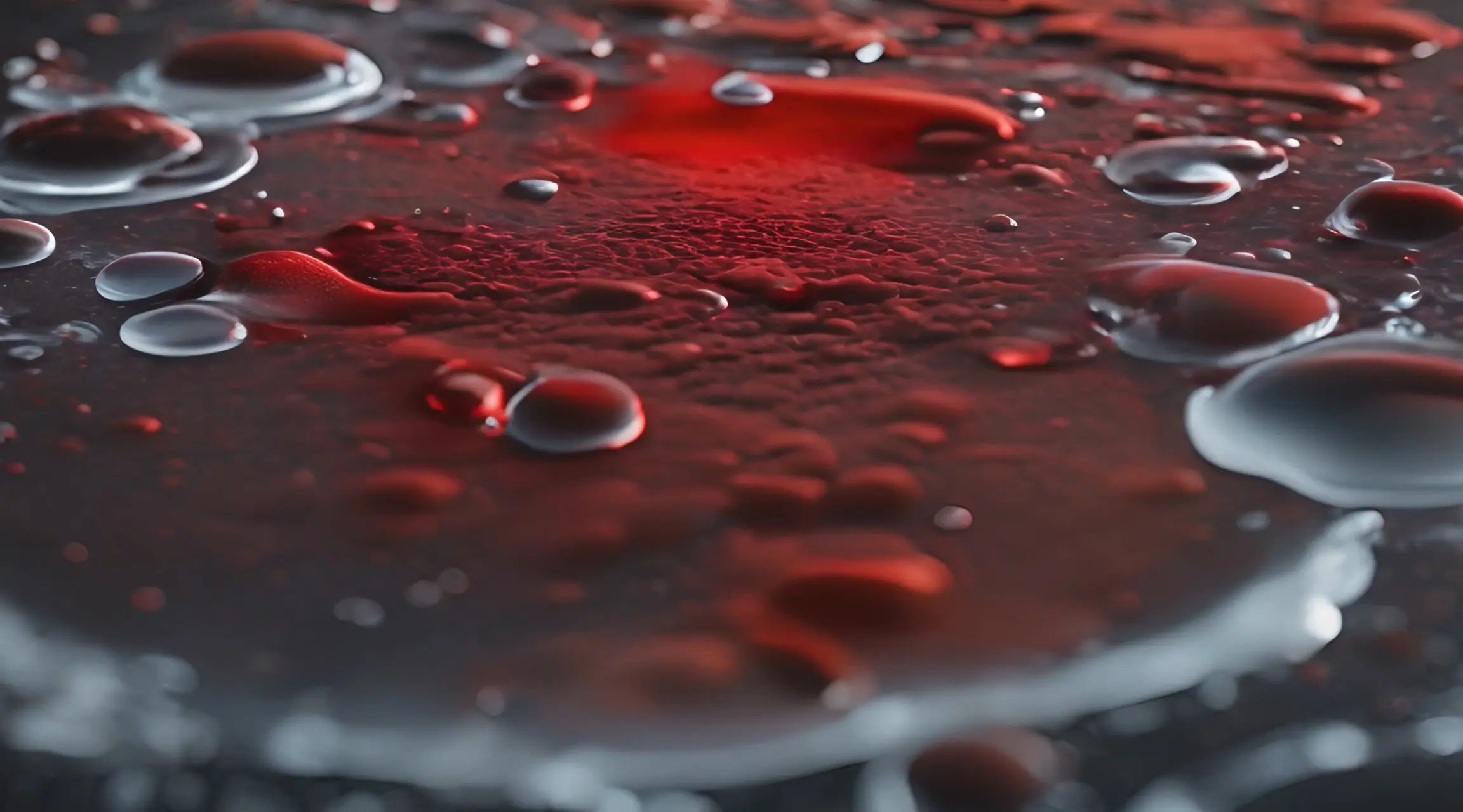 Red Rain Detail Droplet Backdrop Video